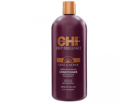 CHI Deep Brilliance Olive&Monoi Conditioner Kondicionierius, 946 ml